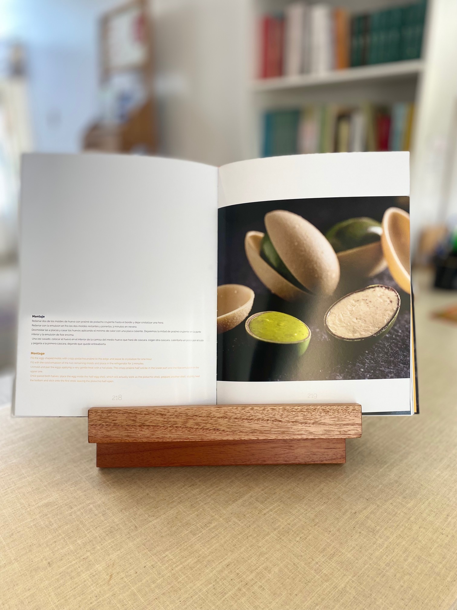 Atril para libros en madera - Personalizados Kandala atril para