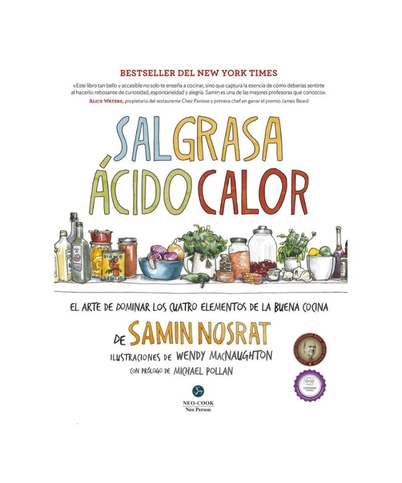 Sal grasa ácido calor