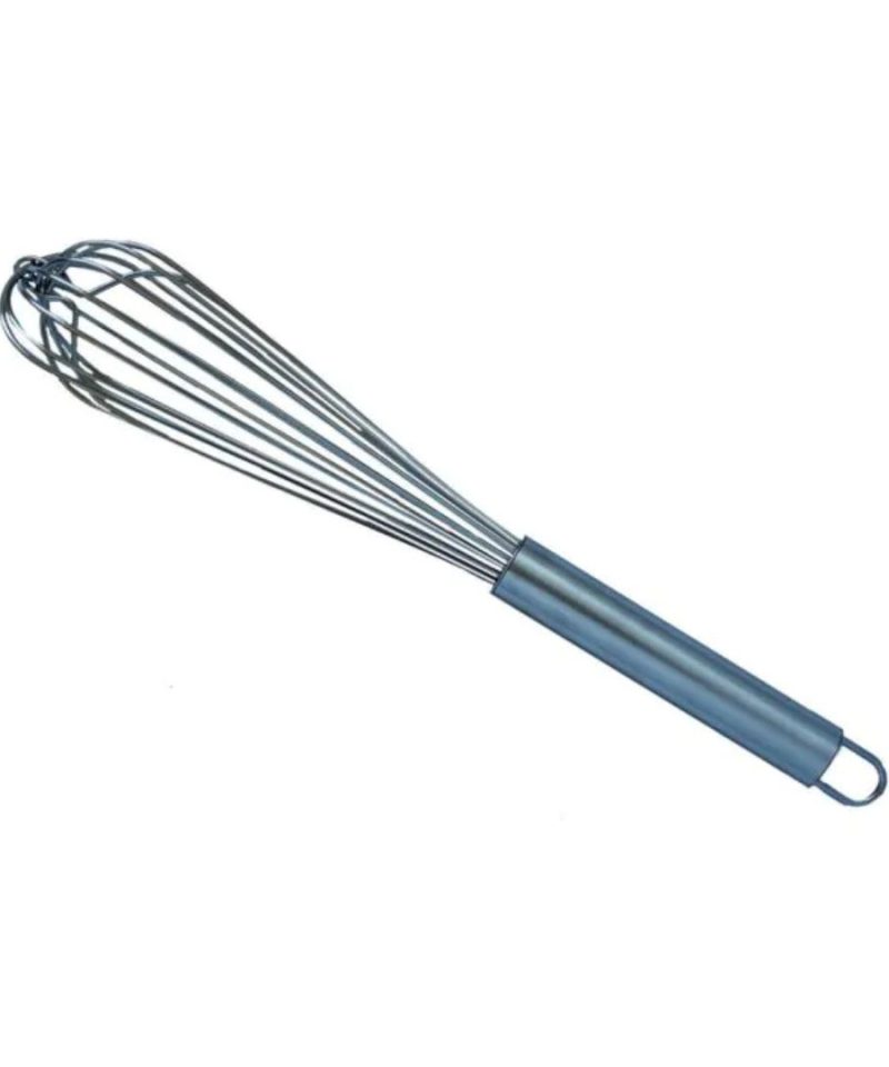Batidor de acero inoxidable 12 varillas 30 cm