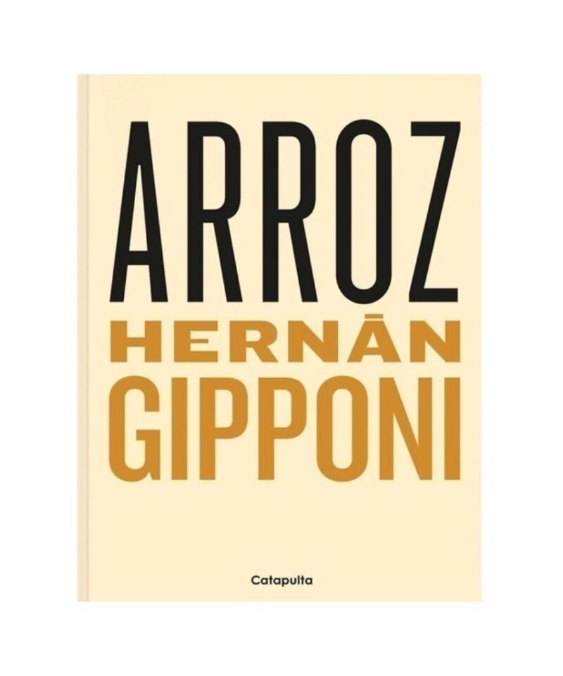 Arroz - Hernán Gipponi Con defecto en tapa