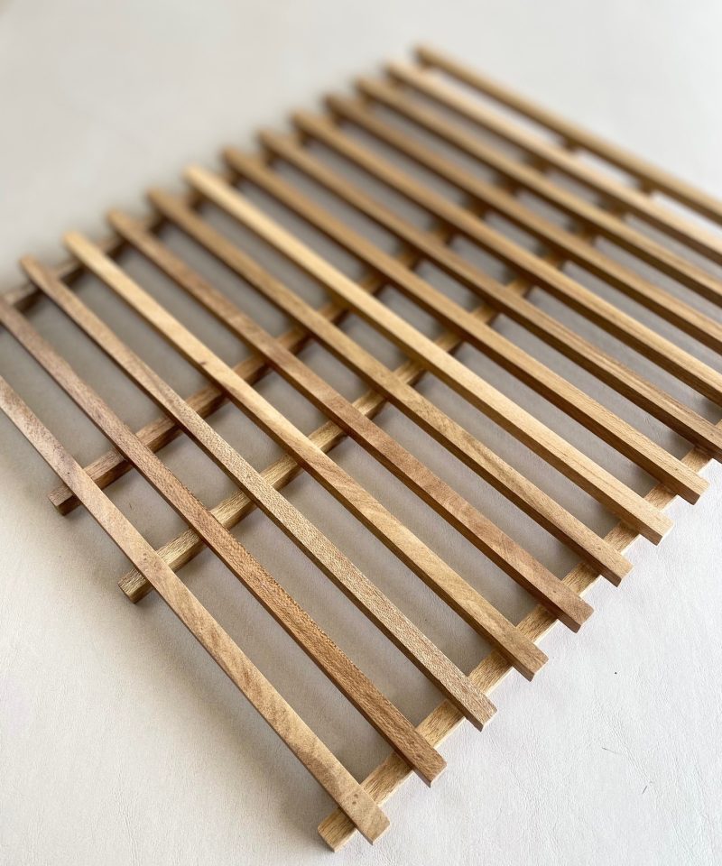 Rejilla de madera para pan