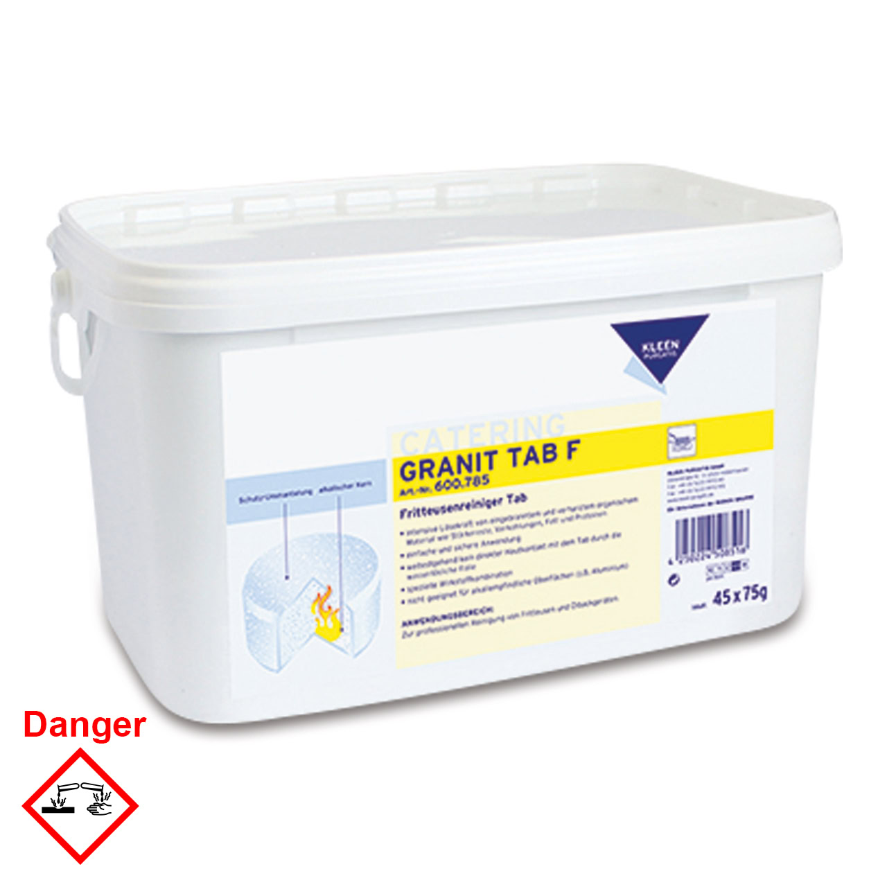 Granit Tab F - Pastillas limpiadoras de freidoras