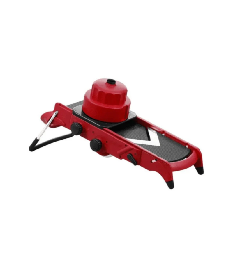 MANDOLINA PLÁSTICA - ACERO ANTIDESLIZANTE