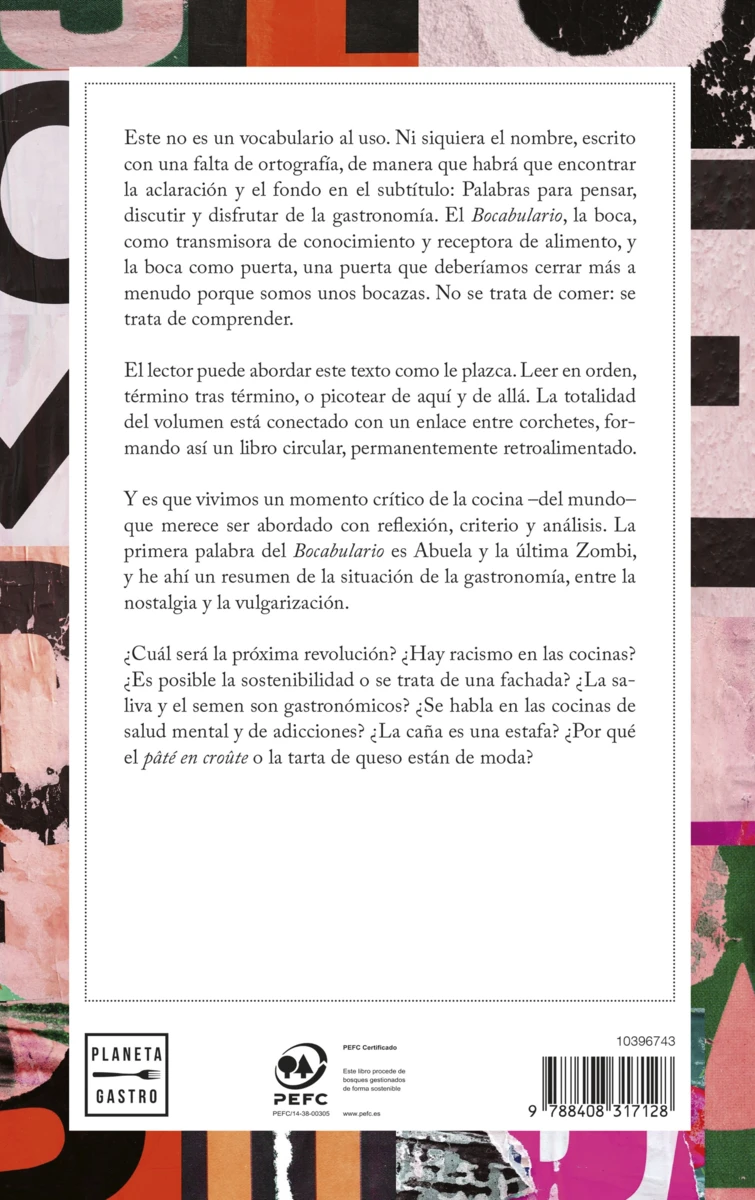 Bocabulario - Palabras para pensar, discutir y disfrutar de la gastronomía - Imagen 2